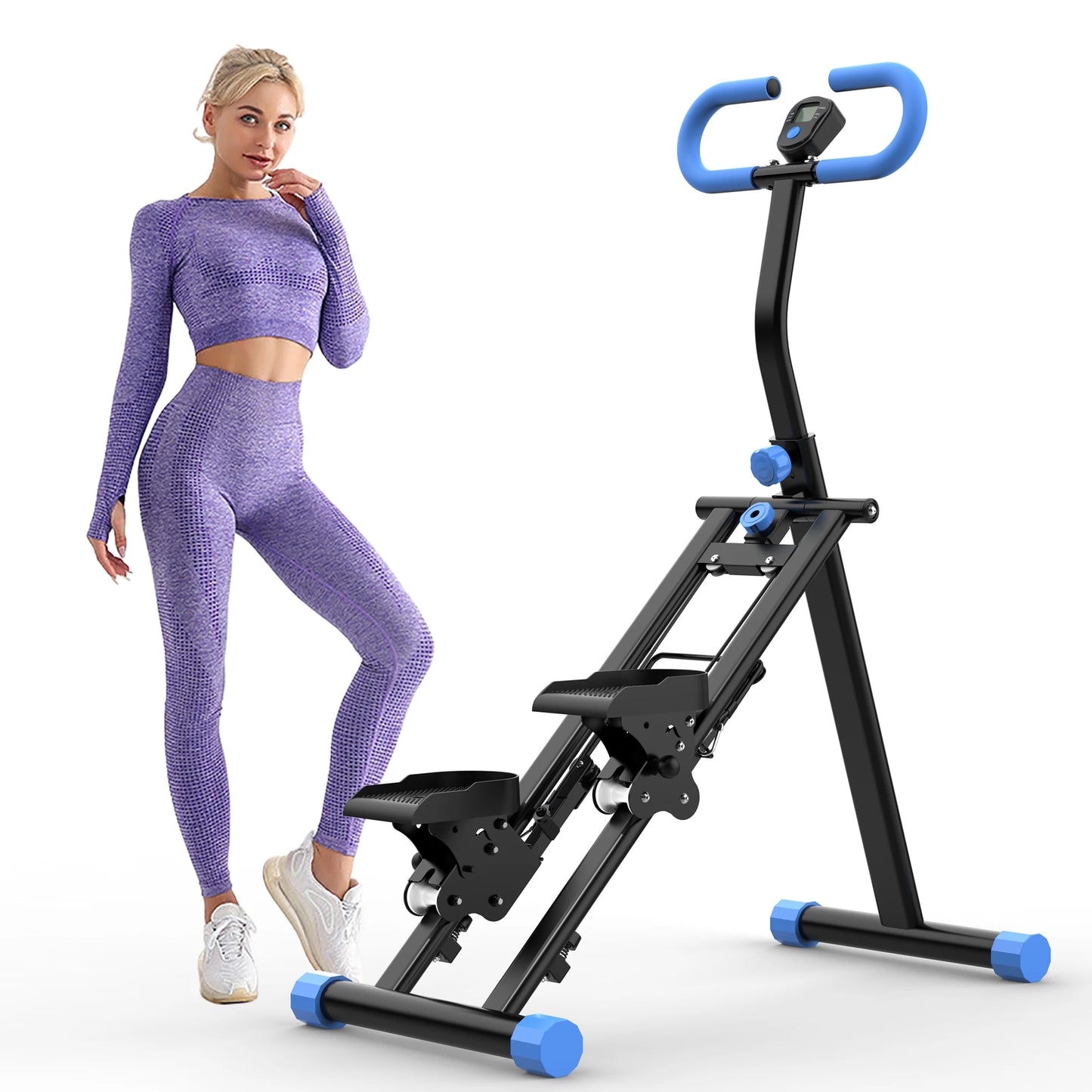 Stair Stepper Climber Machine Vertical Handlebar Workout