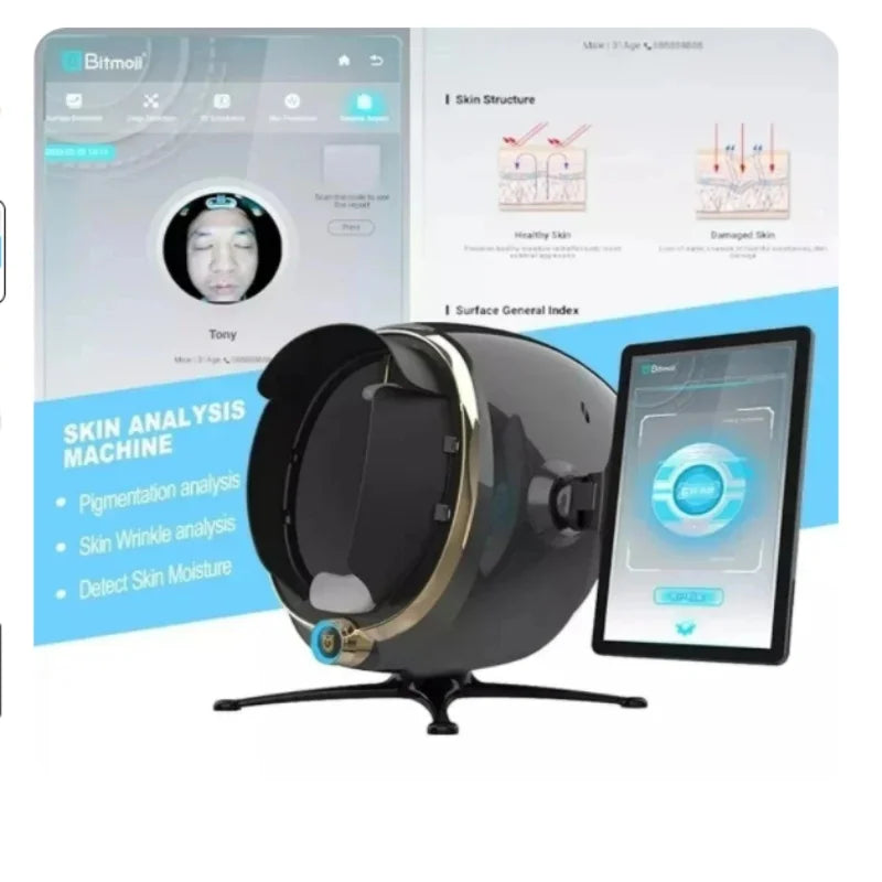 Marketplace25 3D Skin Analyzer Facial Analysis Machine
