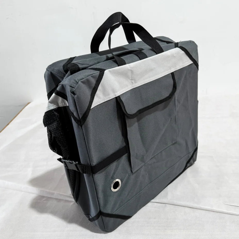 Kingold Folding Pet Crate Collapsible Breathable Portable