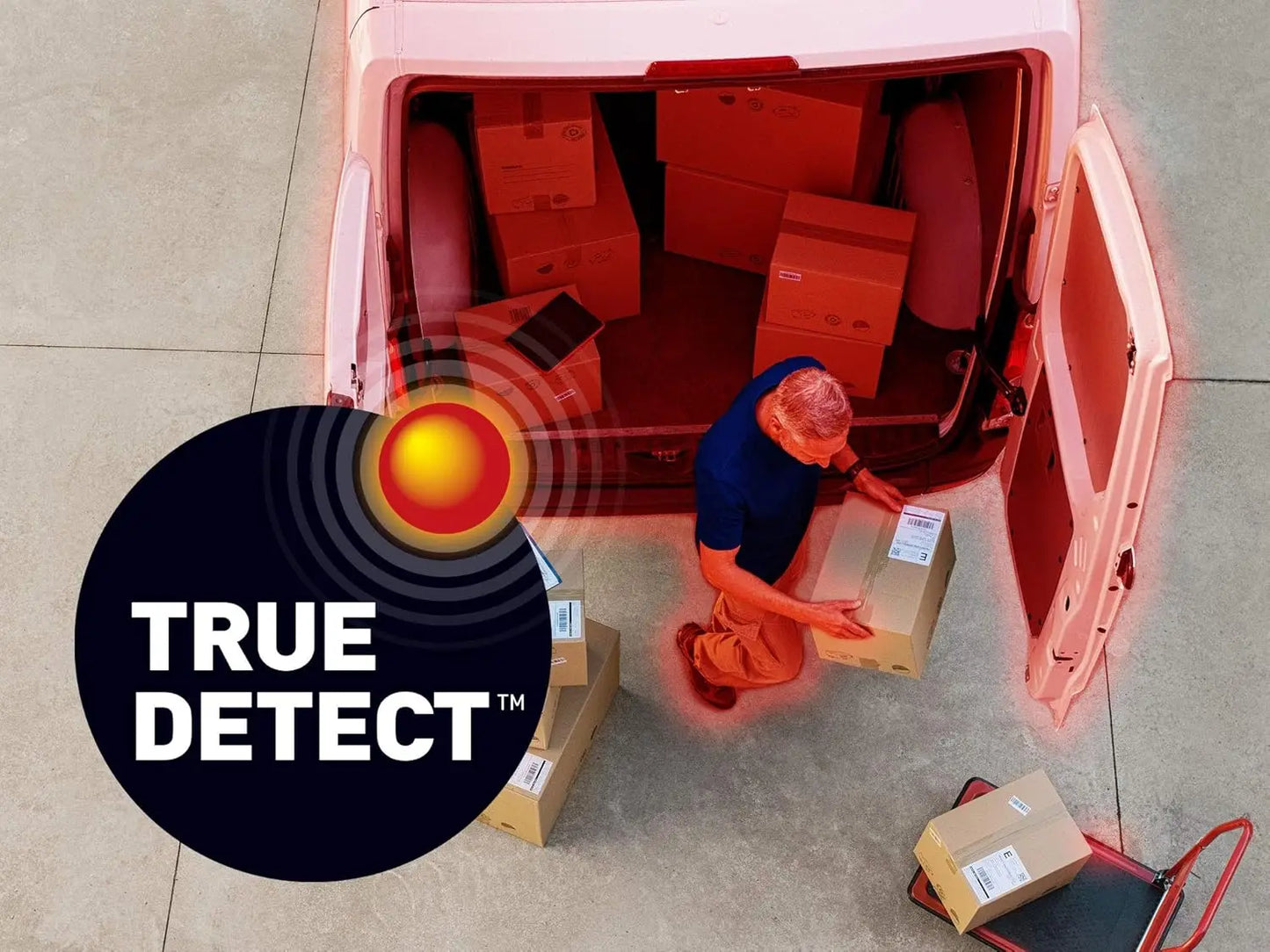 Powered Wi-Fi 1080p Full HD Indoor & Outdoor Waterproof Security Camera With Spotlight, Color Night Vision, 2-way Talk, Heat, Mo