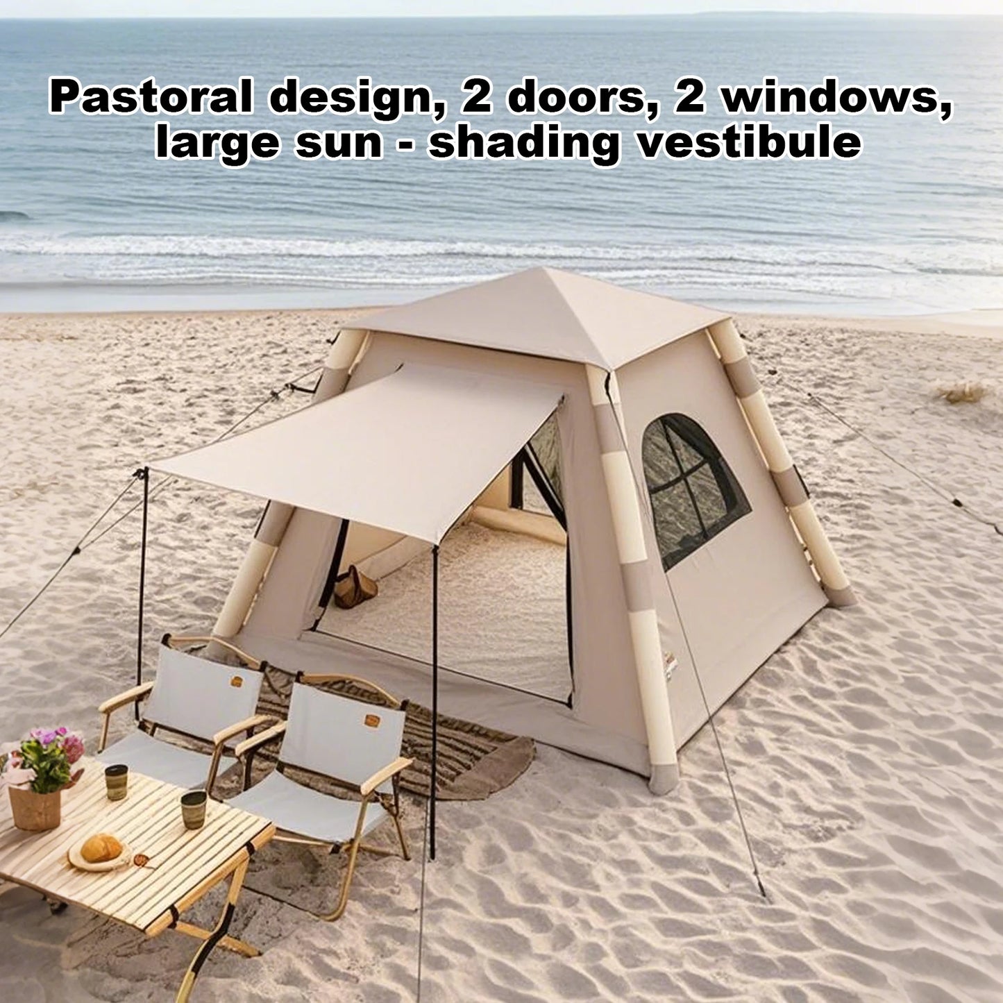Building Automatic Inflatable Tent Quick Setup Shelter