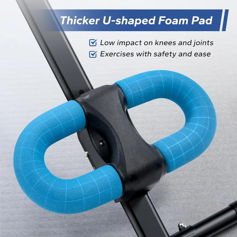 MERACH Ab Machine, Ab Workout Equipment, Adjustable Ab Trainer Machine for Abs Workout at Home Gym, Foldable