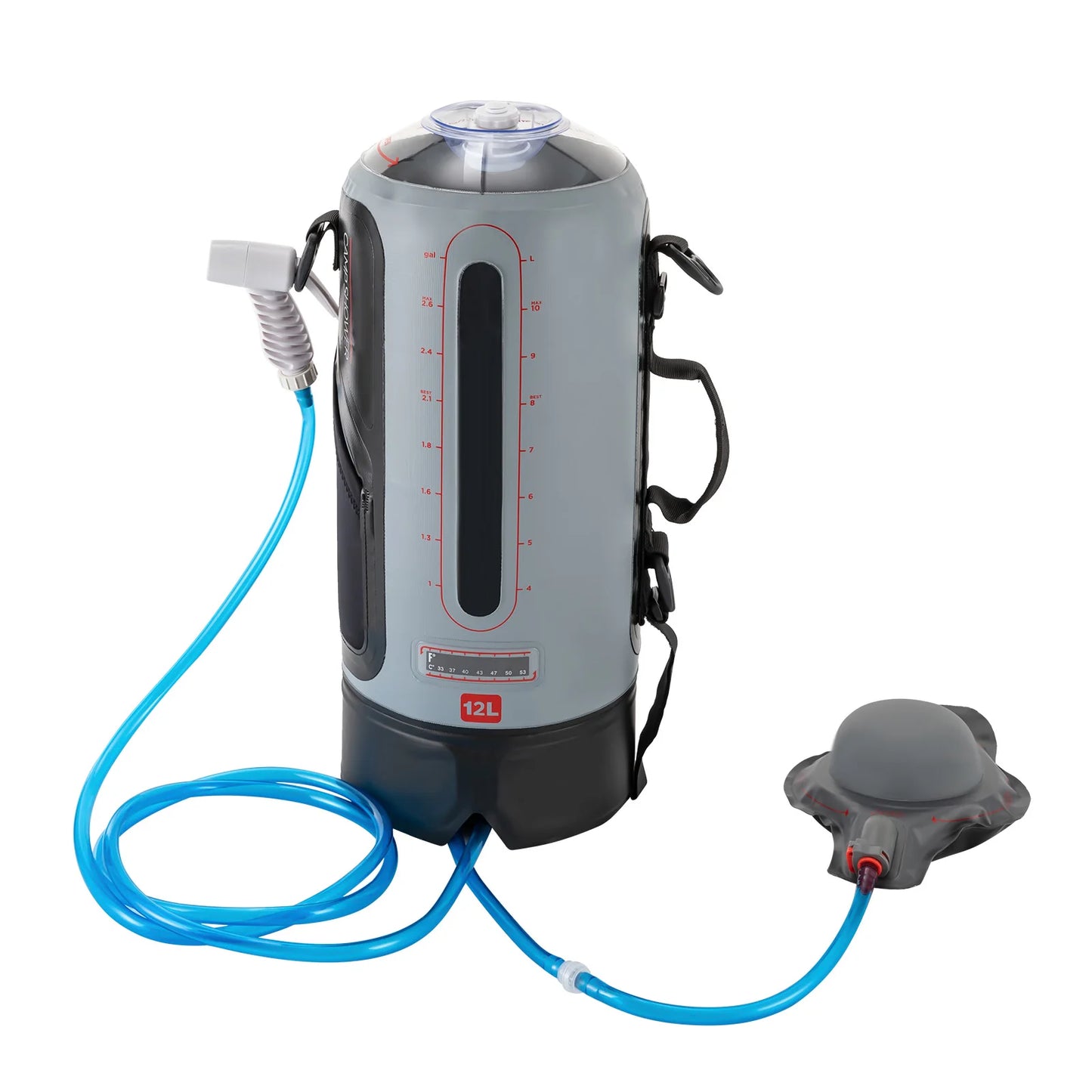 Electric Outdoor Solar Bath Bag Foldable Portable Shower