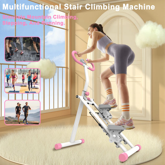 Stair Stepper Climber Machine Vertical Handlebar Workout