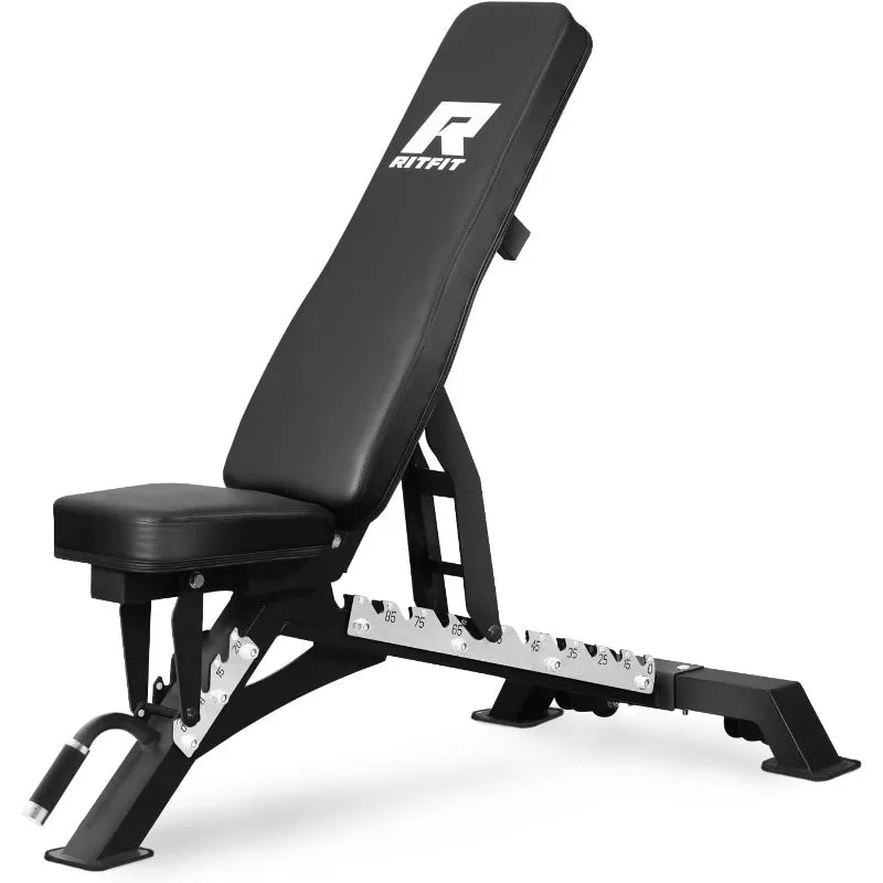 Marketplace25 RITFIT Adjustable Weight Bench For Home Gym