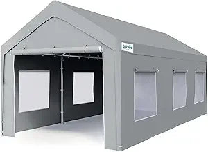 Heavy Duty Carport Tent Shelter Waterproof Events Parking