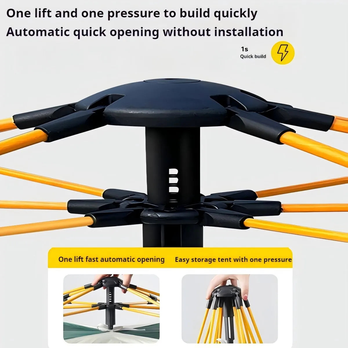 Pakicetus Automatic Quick Opening Tent For Outdoor Camping