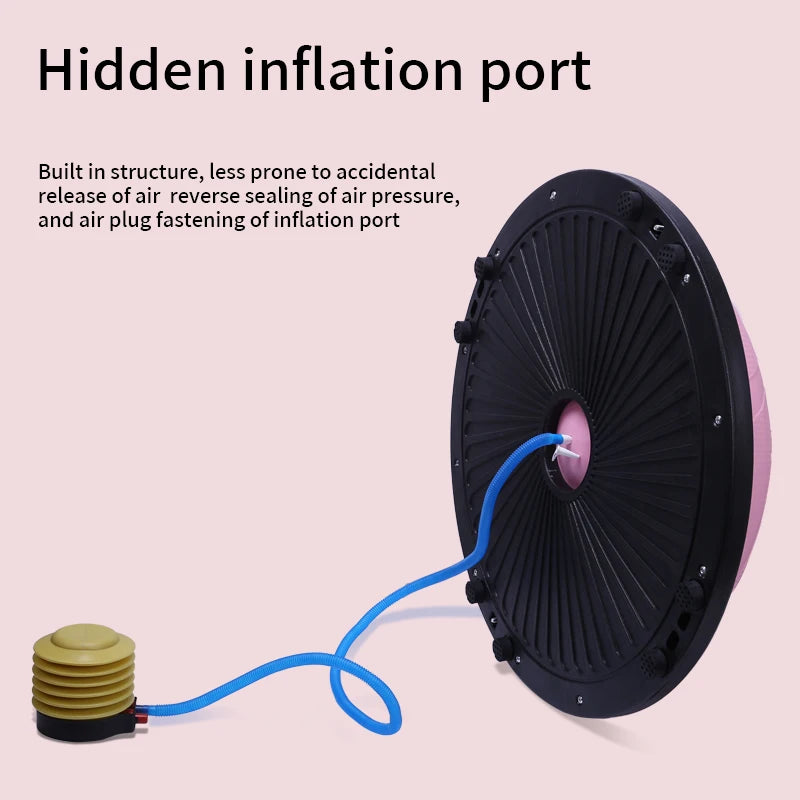 Hign-concerned Yoga Balance Ball Fitness Fitball Wave Speed