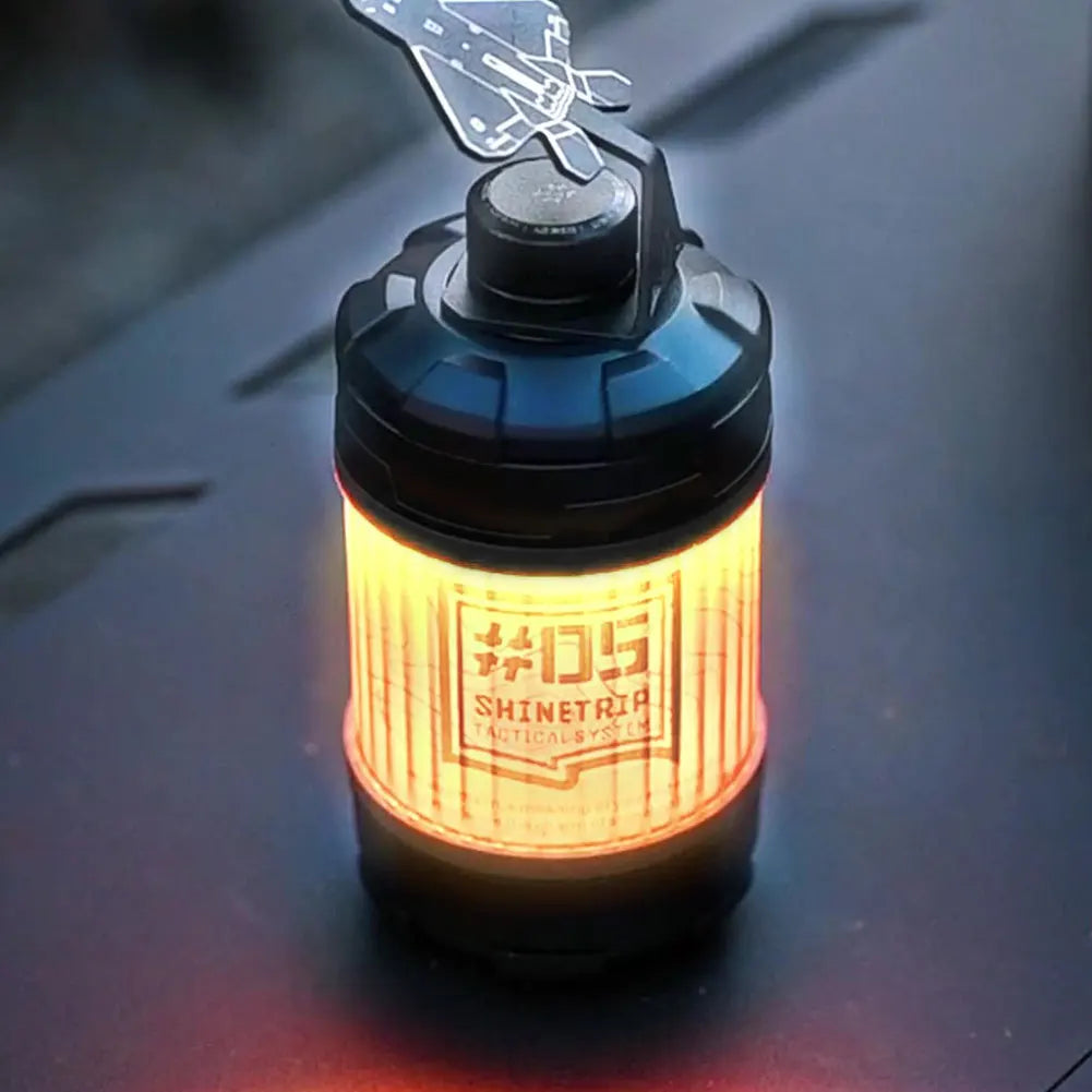 Electric Portable Tent Lamp Rechargeable Rotable Lantern