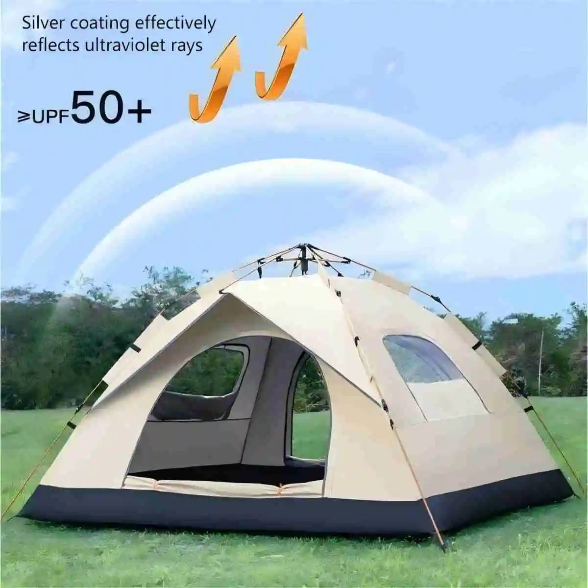 Pakicetus Automatic Quick Opening Tent For Outdoor Camping