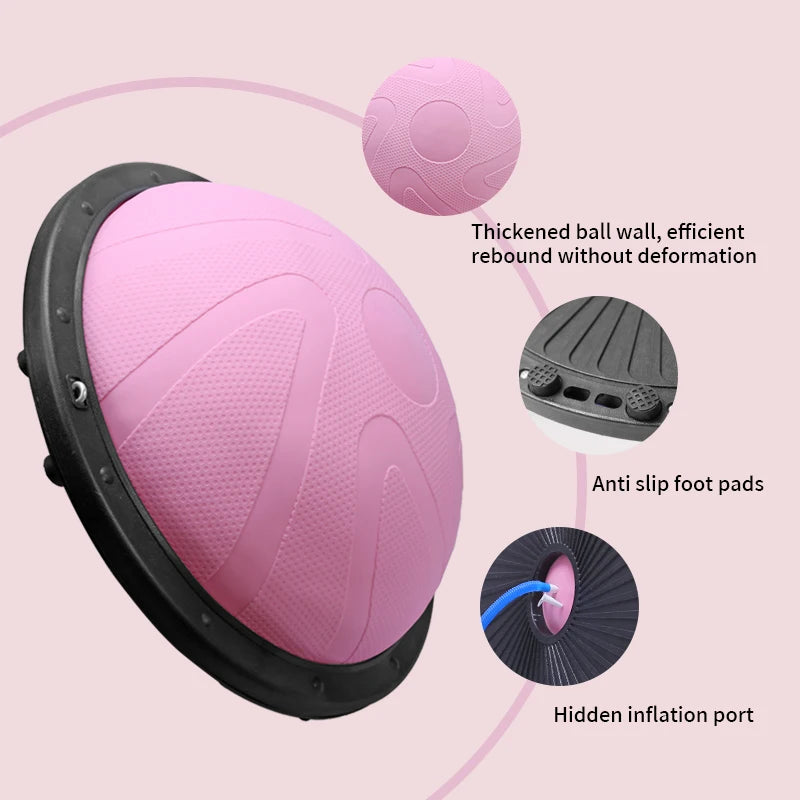 Hign-concerned Yoga Balance Ball Fitness Fitball Wave Speed