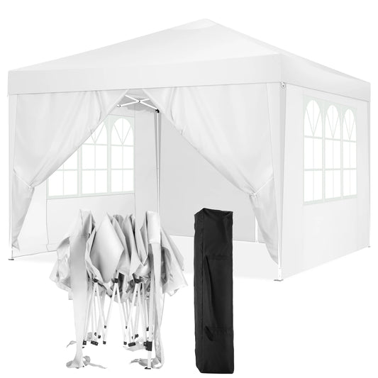 Cobizi Pop Up Canopy Tent With Sidewalls Waterproof Outdoor